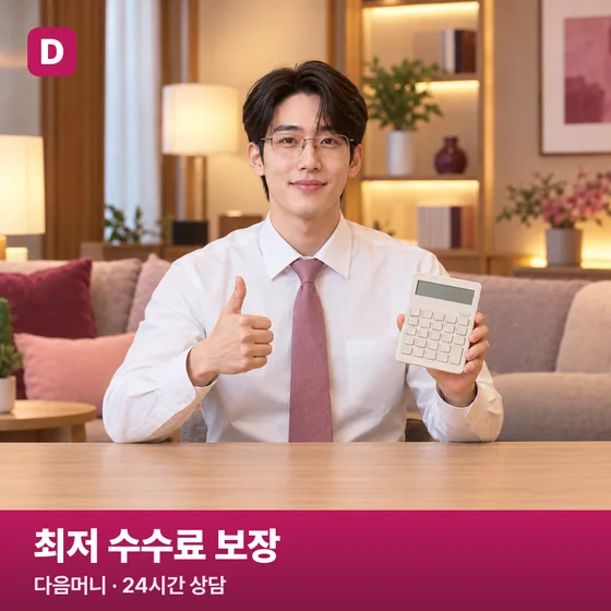 카드깡 최저 수수료 보장 — 상담원 사진
