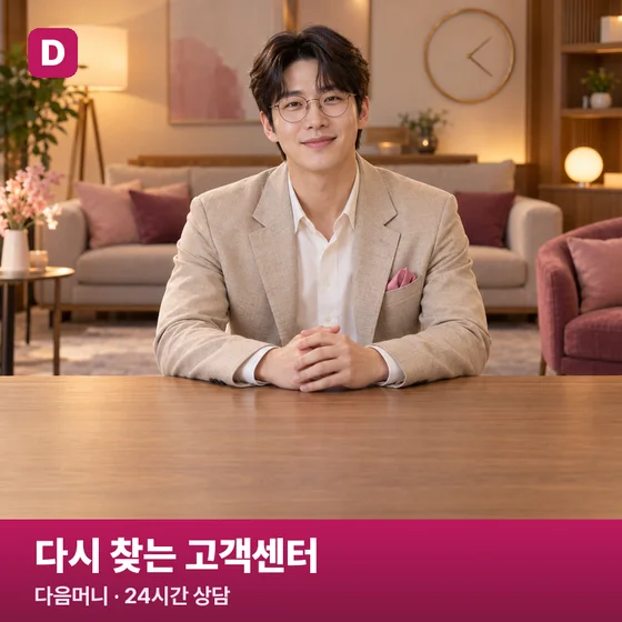 다시 찾는 고객센터 — 상담원 사진