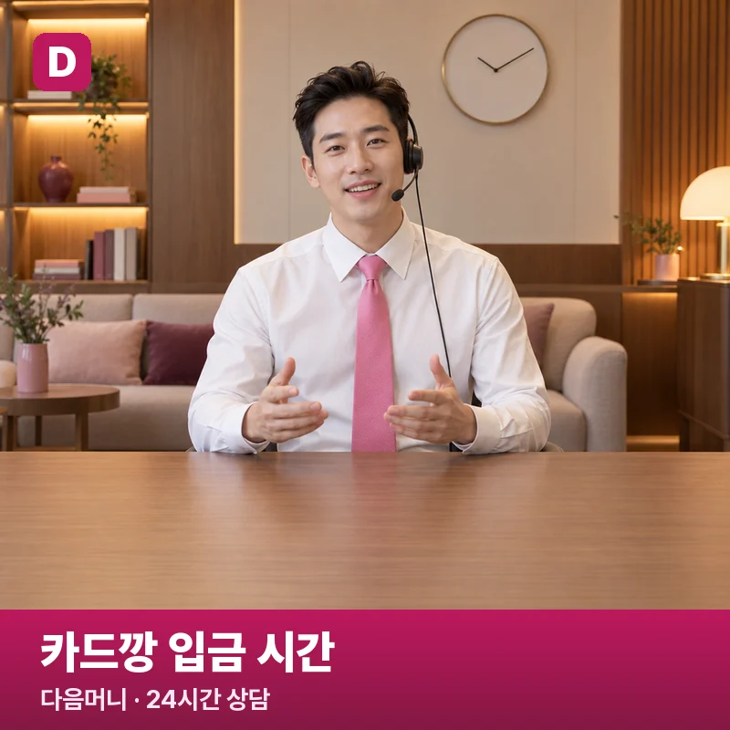 카드깡 입금 시간 — 헤드셋을 쓴 남성 상담원 사진
